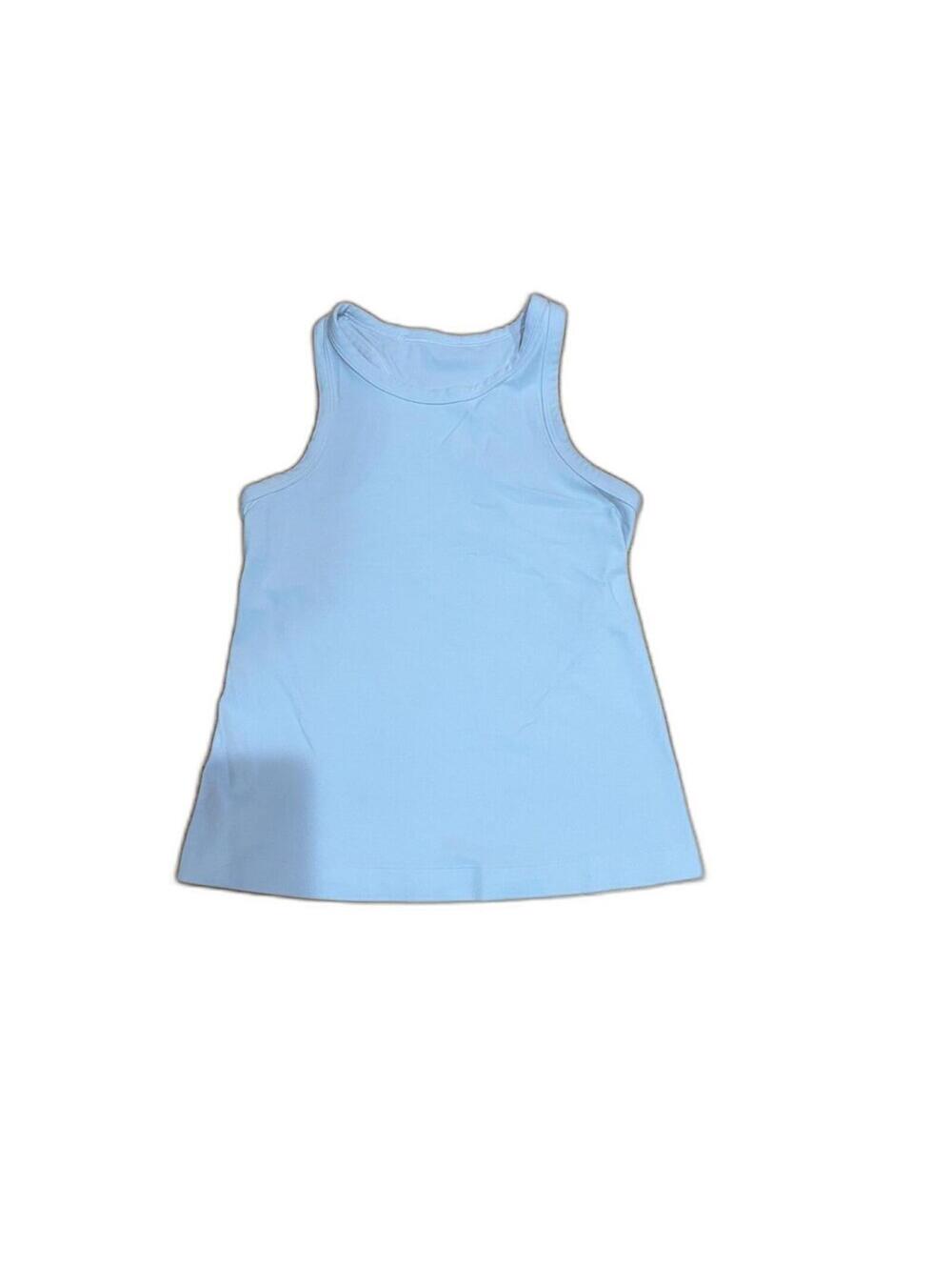 Women's lululemon white crew neck tank top size 4